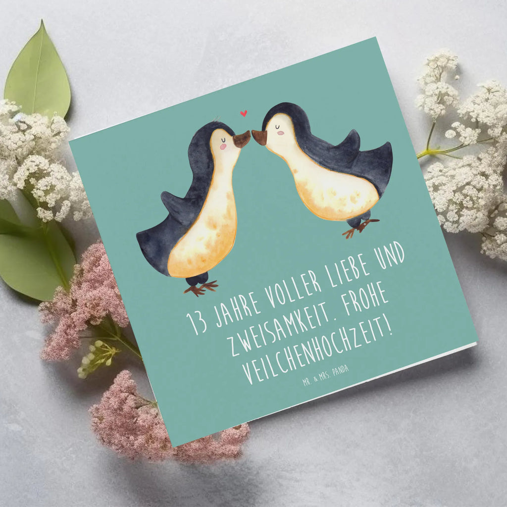 Deluxe Karte 13. Hochzeitstag Veilchenhochzeit Karte, Glückwunschkarte, Hochwertige Grußkarte, Grußkarte, Hochzeitskarte, Klappkarte, Hochwertige Klappkarte, Geburtstagskarte, Einladungskarte, Hochzeit, Hochzeitsgeschenk, Ehe, Hochzeitsfeier, Trauung, Trauungsgeschenk, Verlobungsfeier, Verlobungsgeschenk, Hochzeitsgeschenkideen, Hochzeitsgeschenke für Brautpaar