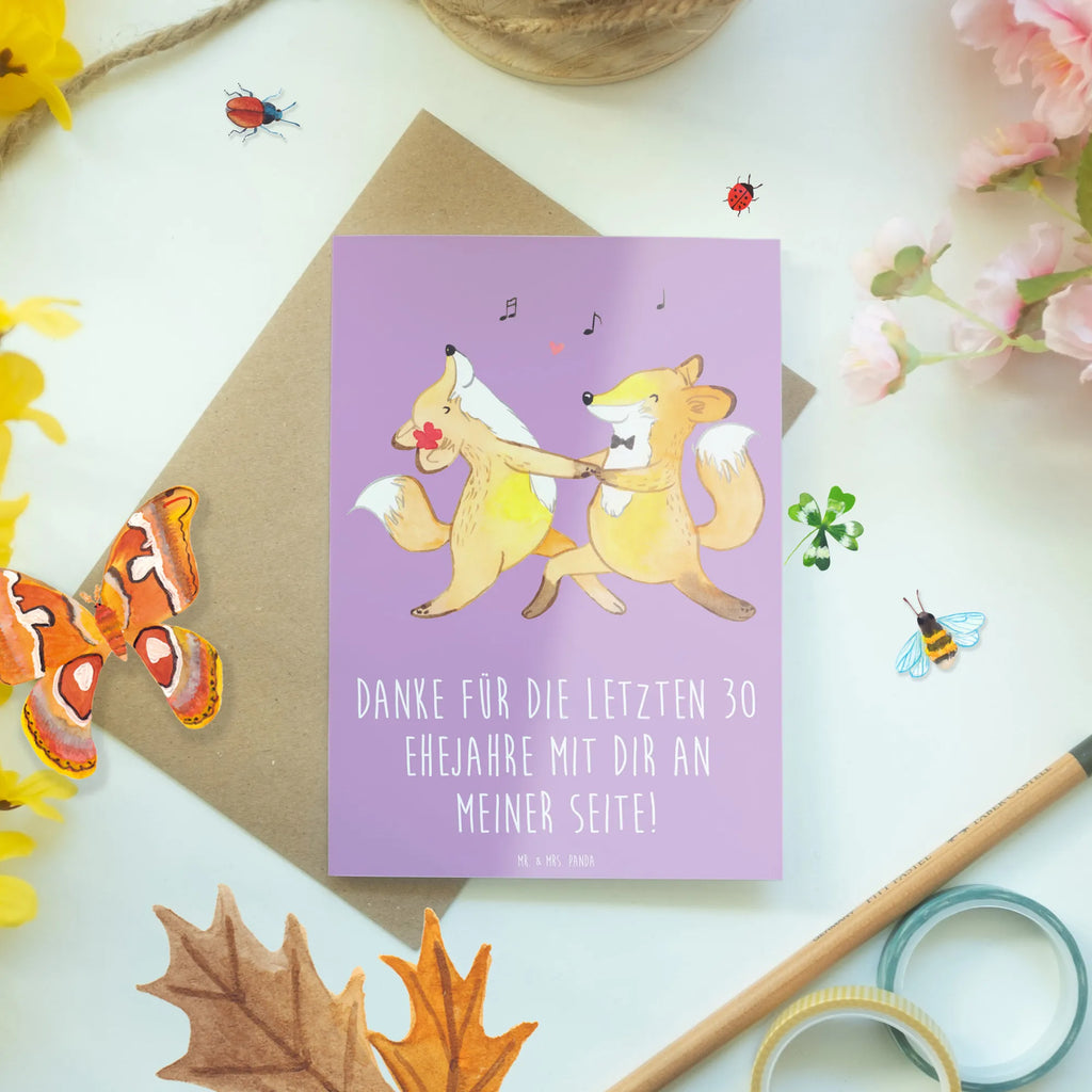 Greetings card Danke für die letzten 30 Ehejahre mit dir an meiner Seite! Grußkarte, Glückwunschkarte, Einladungskarte, Ansichtskarten, Geburtstagskarte, Klappkarte, Karte, Hochzeitskarte, Hochzeit, Hochzeitsgeschenk, Ehe, Hochzeitsfeier, Trauung, Trauungsgeschenk, Verlobungsfeier, Verlobungsgeschenk, Hochzeitsgeschenkideen, Hochzeitsgeschenke für Brautpaar