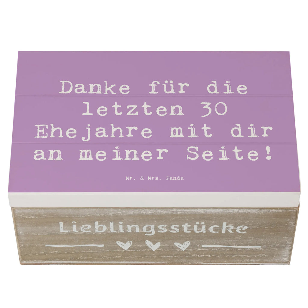 Wooden chest Saying Danke für die letzten 30 Ehejahre mit dir an meiner Seite! Holzkiste, Kiste, Schatzkiste, Truhe, Schatulle, XXL, Erinnerungsbox, Erinnerungskiste, Dekokiste, Aufbewahrungsbox, Geschenkbox, Geschenkdose, Hochzeit, Hochzeitsgeschenk, Ehe, Hochzeitsfeier, Trauung, Trauungsgeschenk, Hochzeitskarte, Verlobungsfeier, Verlobungsgeschenk, Hochzeitsgeschenkideen, Hochzeitsgeschenke für Brautpaar
