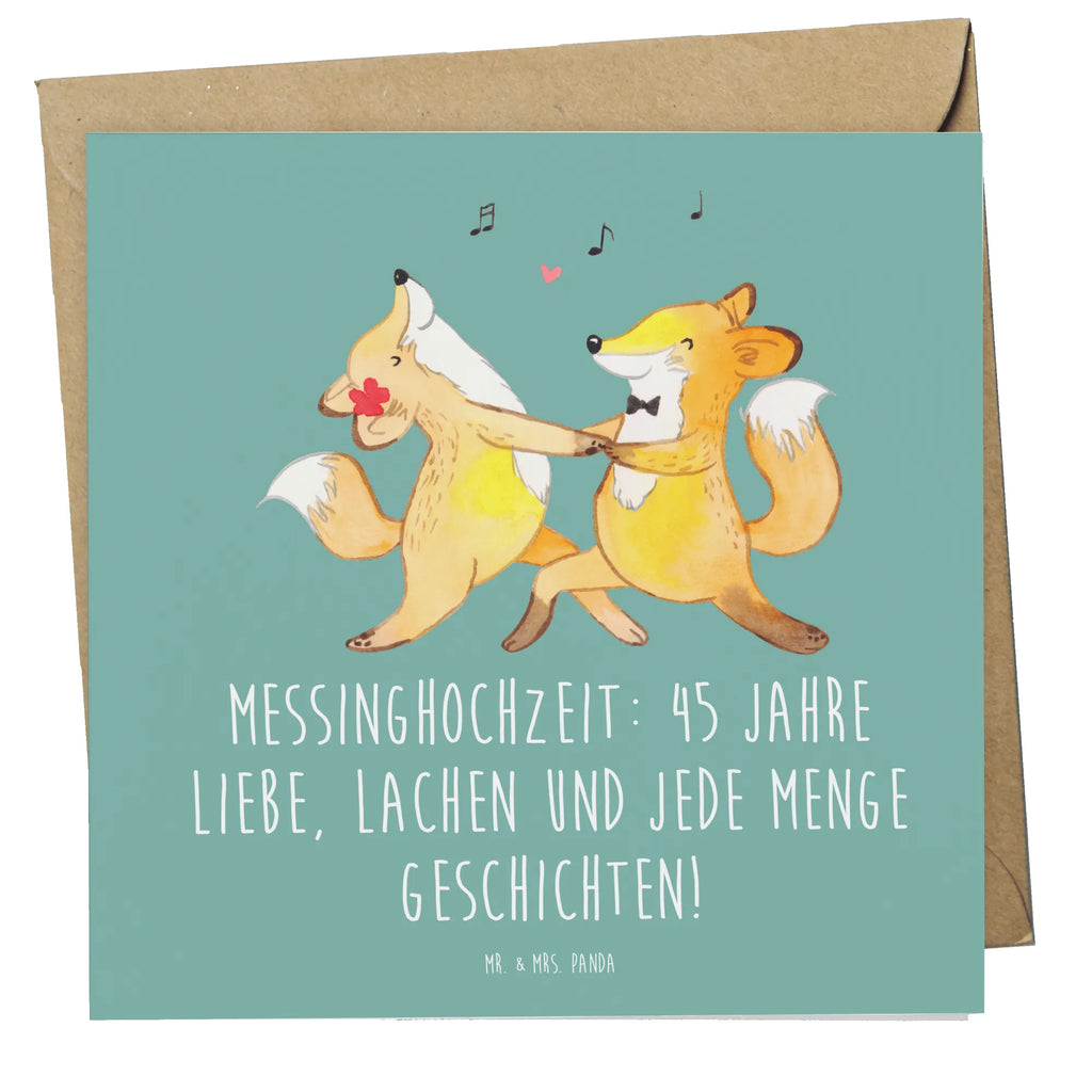 Deluxe Card Messinghochzeit: 45 Jahre Liebe, Lachen und jede Menge Geschichten! Hochwertige Klappkarte, Klappkarte, Karte, Grußkarte, Hochzeitskarte, Einladungskarte, Geburtstagskarte, Hochwertige Grußkarte, Glückwunschkarte, Hochzeit, Hochzeitsgeschenk, Ehe, Hochzeitsfeier, Trauung, Trauungsgeschenk, Verlobungsfeier, Verlobungsgeschenk, Hochzeitsgeschenkideen, Hochzeitsgeschenke für Brautpaar