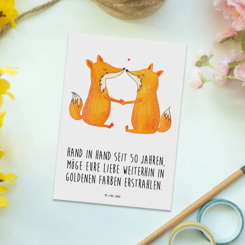 Postcard Hand in Hand seit 50 Jahren, möge eure Liebe weiterhin in goldenen Farben erstrahlen. bildkarte, Fotokarte, Designkarte, Grußkarte, kunstkarte, Ansichtskarten, Postkarten, Postkarte, spruchkarte, Kunstkarten, Ansichtskarte, Motivkarte, einzelkarte, Hochzeitskarte, Hochzeit, Hochzeitsgeschenk, Ehe, Hochzeitsfeier, Trauung, Trauungsgeschenk, Verlobungsfeier, Verlobungsgeschenk, Hochzeitsgeschenkideen, Hochzeitsgeschenke für Brautpaar