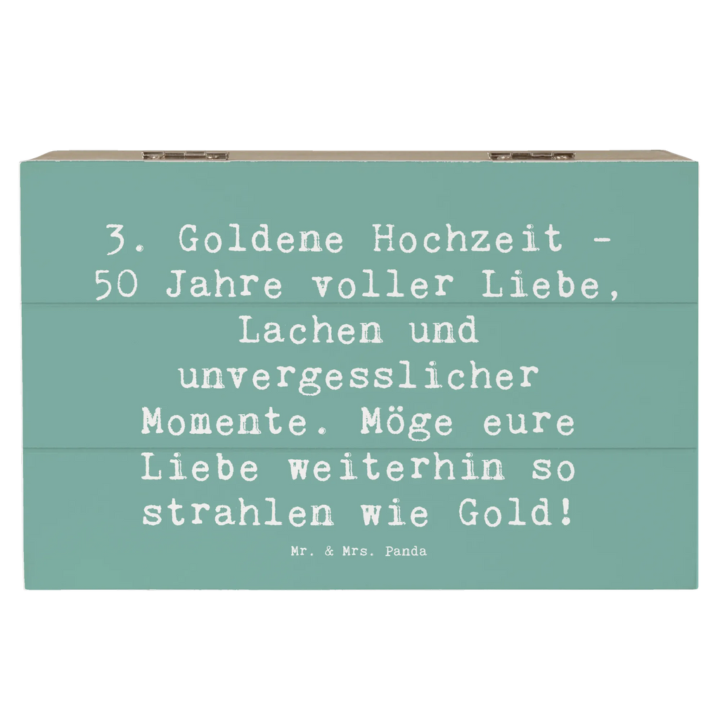 Wooden chest Saying 3. Goldene Hochzeit - 50 Jahre voller Liebe, Lachen und unvergesslicher Momente. Möge eure Liebe weiterhin so strahlen wie Gold! Holzkiste, Kiste, Schatzkiste, Truhe, Schatulle, XXL, Erinnerungsbox, Erinnerungskiste, Dekokiste, Aufbewahrungsbox, Geschenkbox, Geschenkdose, Hochzeit, Hochzeitsgeschenk, Ehe, Hochzeitsfeier, Trauung, Trauungsgeschenk, Hochzeitskarte, Verlobungsfeier, Verlobungsgeschenk, Hochzeitsgeschenkideen, Hochzeitsgeschenke für Brautpaar