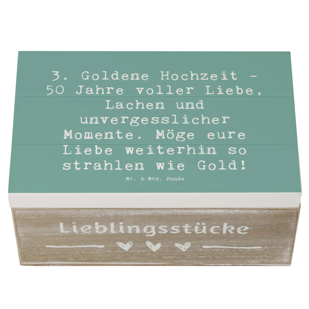 Wooden chest Saying 3. Goldene Hochzeit - 50 Jahre voller Liebe, Lachen und unvergesslicher Momente. Möge eure Liebe weiterhin so strahlen wie Gold! Holzkiste, Kiste, Schatzkiste, Truhe, Schatulle, XXL, Erinnerungsbox, Erinnerungskiste, Dekokiste, Aufbewahrungsbox, Geschenkbox, Geschenkdose, Hochzeit, Hochzeitsgeschenk, Ehe, Hochzeitsfeier, Trauung, Trauungsgeschenk, Hochzeitskarte, Verlobungsfeier, Verlobungsgeschenk, Hochzeitsgeschenkideen, Hochzeitsgeschenke für Brautpaar