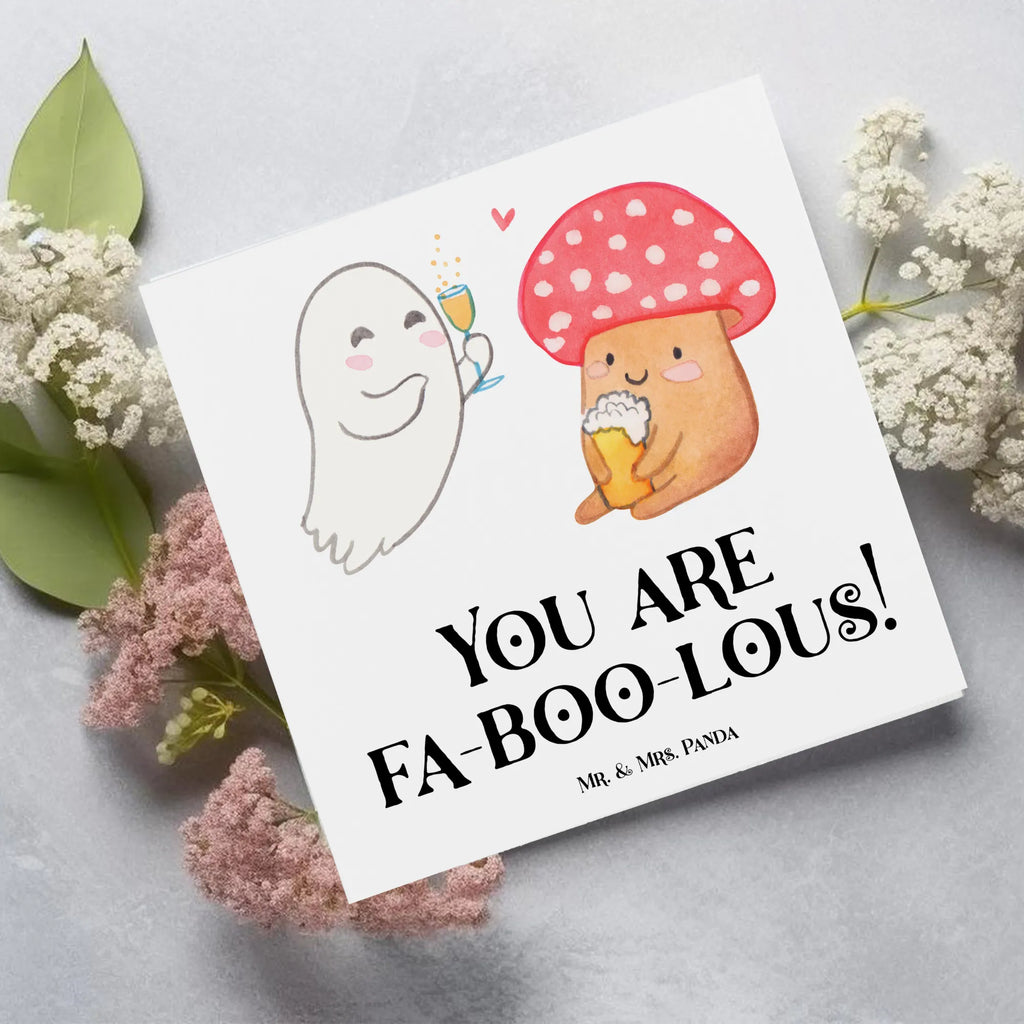 Deluxe Card You are fa-boo-lous! Geburtstagskarte, Glückwunschkarte, Klappkarte, Hochwertige Grußkarte, Einladungskarte, Hochzeitskarte, Karte, Hochwertige Klappkarte, Grußkarte, Halloween, Deko, Martinssingen, Dekoration, Geschenke, Schenken