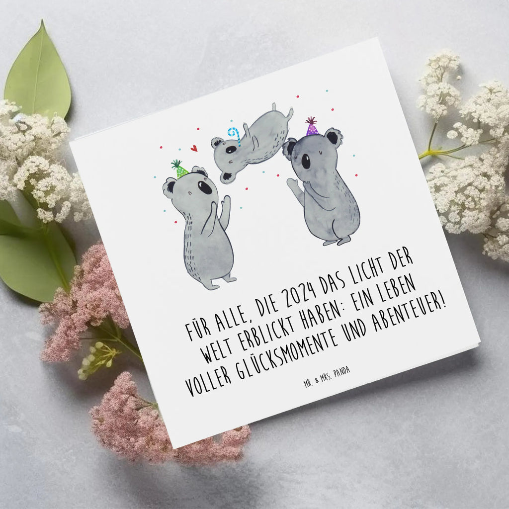 Deluxe Card Für alle, die 2024 das Licht der Welt erblickt haben: Ein Leben voller Glücksmomente und Abenteuer! Karte, Glückwunschkarte, Einladungskarte, Hochwertige Grußkarte, Grußkarte, Klappkarte, Hochzeitskarte, Geburtstagskarte, Hochwertige Klappkarte, Geburtstag, Geburtstagsgeschenk, Geschenk