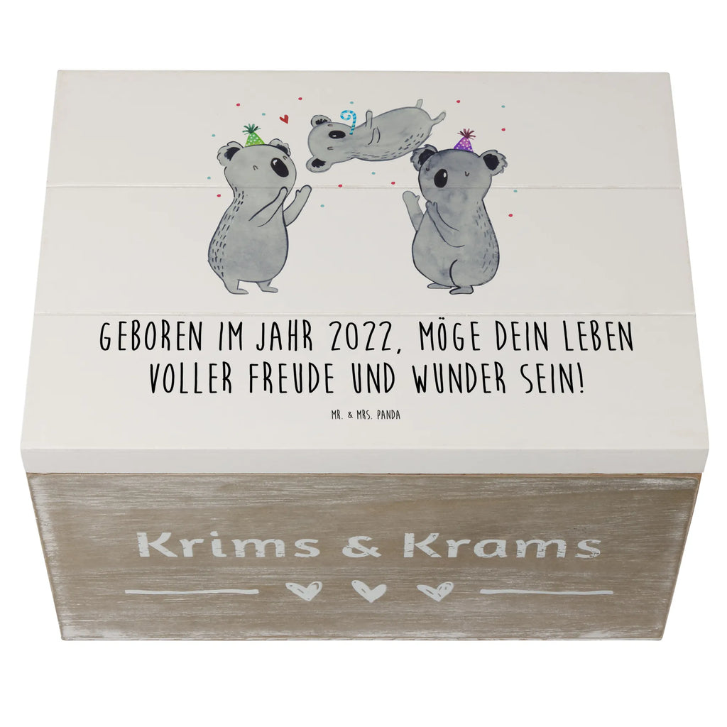 Wooden chest Geboren im Jahr 2022, möge dein Leben voller Freude und Wunder sein! Geschenkbox, Aufbewahrungsbox, Kiste, Truhe, Geschenkdose, XXL, Erinnerungskiste, Dekokiste, Holzkiste, Schatulle, Erinnerungsbox, Schatzkiste, Geburtstag, Geburtstagsgeschenk, Geschenk