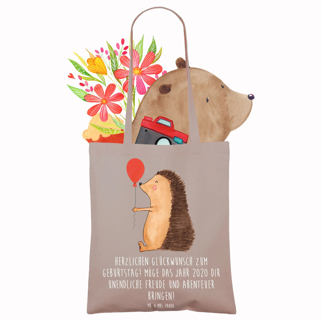 Tote bag Herzlichen Glückwunsch zum Geburtstag! Möge das Jahr 2020 dir unendliche Freude und Abenteuer bringen! Einkaufstüte, Stofftasche, Jutebeutel, Beuteltasche, Laptoptasche, Strandtasche, Schultertasche, Tasche, Tragetasche, Umhängetasche, Badetasche, Jutetasche, Einkaufstasche, Beutel, Shopper, Stoffbeutel, Geburtstag, Geburtstagsgeschenk, Geschenk