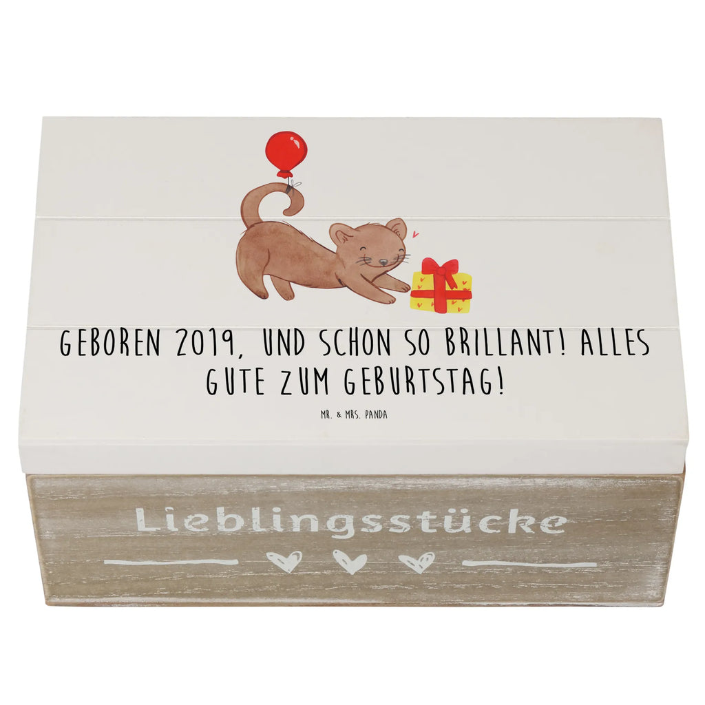 Holzkiste 2019 Geburtstag Schatulle, Schatzkiste, Erinnerungskiste, Truhe, Geschenkbox, Aufbewahrungsbox, Erinnerungsbox, Geschenkdose, Dekokiste, Holzkiste, Kiste, XXL, Geburtstag, Geburtstagsgeschenk, Geschenk