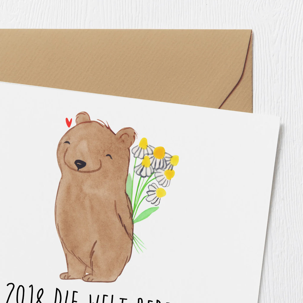 Deluxe Card Seit 2018 die Welt bereichert, mit Freude, Liebe und Glück beschert! Karte, Grußkarte, Klappkarte, Einladungskarte, Glückwunschkarte, Hochzeitskarte, Geburtstagskarte, Hochwertige Grußkarte, Hochwertige Klappkarte, Geburtstag, Geburtstagsgeschenk, Geschenk