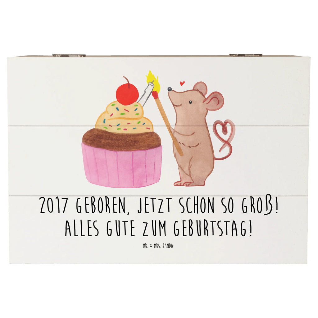 Holzkiste 2017 Geburtstag Erinnerungsbox, Schatzkiste, Geschenkdose, Holzkiste, Aufbewahrungsbox, Schatulle, Erinnerungskiste, Truhe, Dekokiste, Kiste, XXL, Geschenkbox, Geburtstag, Geburtstagsgeschenk, Geschenk