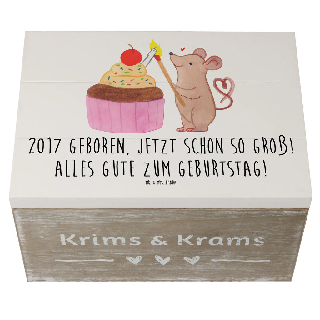 Holzkiste 2017 Geburtstag Erinnerungsbox, Schatzkiste, Geschenkdose, Holzkiste, Aufbewahrungsbox, Schatulle, Erinnerungskiste, Truhe, Dekokiste, Kiste, XXL, Geschenkbox, Geburtstag, Geburtstagsgeschenk, Geschenk