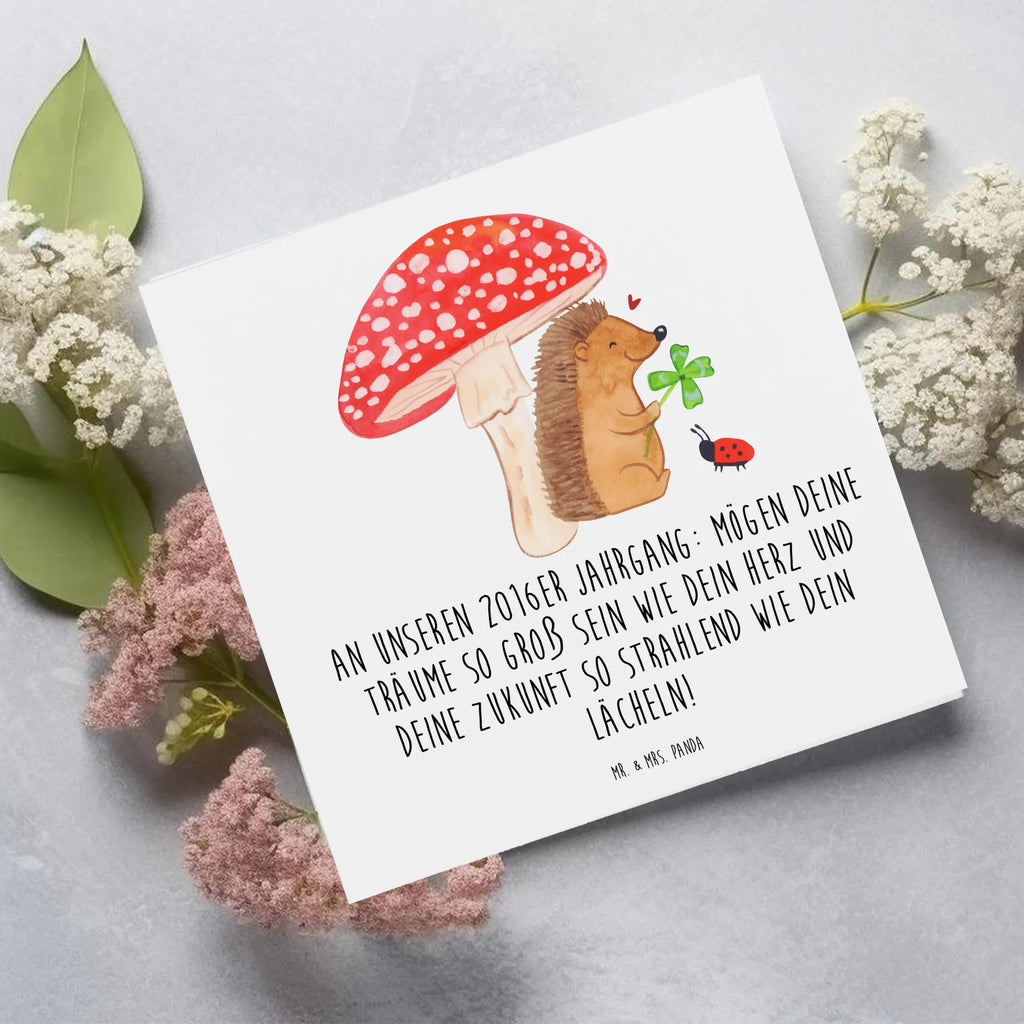 Deluxe Card An unseren 2016er Jahrgang: Mögen deine Träume so groß sein wie dein Herz und deine Zukunft so strahlend wie dein Lächeln! Hochwertige Grußkarte, Einladungskarte, Geburtstagskarte, Karte, Klappkarte, Grußkarte, Hochzeitskarte, Glückwunschkarte, Hochwertige Klappkarte, Geburtstag, Geburtstagsgeschenk, Geschenk
