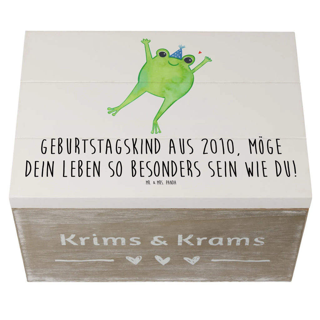 Holzkiste 2010 Geburtstag Truhe, Holzkiste, Schatulle, XXL, Dekokiste, Aufbewahrungsbox, Geschenkdose, Geschenkbox, Schatzkiste, Erinnerungsbox, Kiste, Erinnerungskiste, Geburtstag, Geburtstagsgeschenk, Geschenk