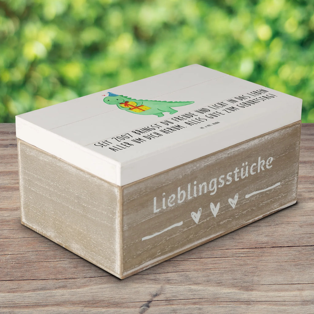 Holzkiste 2007 Geburtstag Erinnerungsbox, Geschenkbox, Aufbewahrungsbox, XXL, Erinnerungskiste, Holzkiste, Schatzkiste, Geschenkdose, Schatulle, Kiste, Dekokiste, Truhe, Geburtstag, Geburtstagsgeschenk, Geschenk