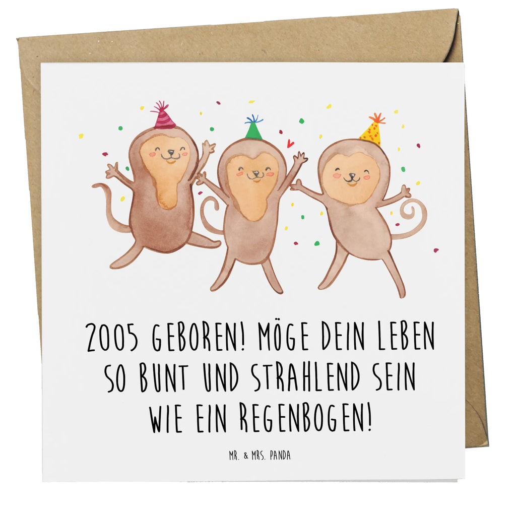 Deluxe Karte 2005 Geburtstag Regenbogen Karte, Grußkarte, Klappkarte, Einladungskarte, Glückwunschkarte, Hochzeitskarte, Geburtstagskarte, Hochwertige Grußkarte, Hochwertige Klappkarte, Geburtstag, Geburtstagsgeschenk, Geschenk