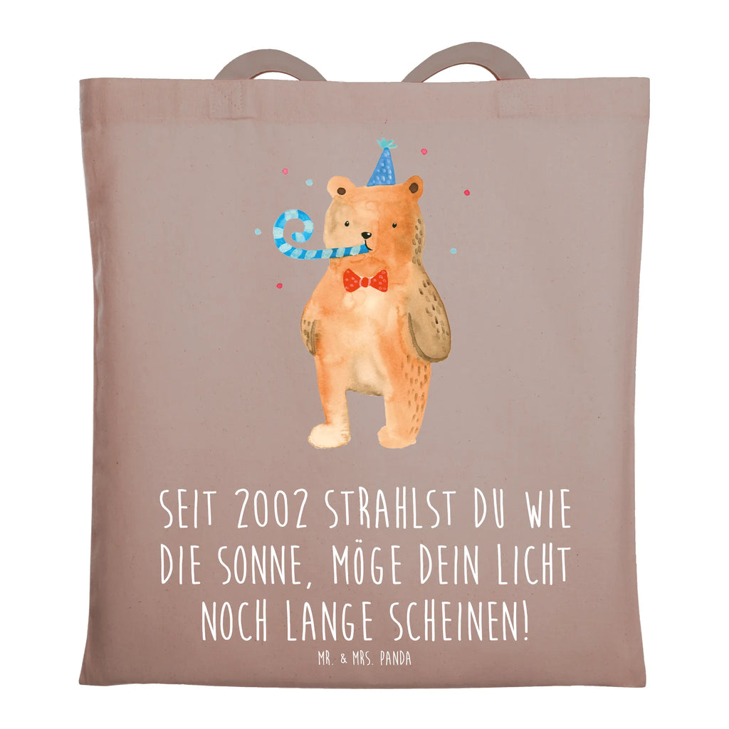Tragetasche 2002 Geburtstag Tragetasche, Tasche, Strandtasche, Jutetasche, Badetasche, Stofftasche, Einkaufstasche, Laptoptasche, Stoffbeutel, Shopper, Beuteltasche, Schultertasche, Einkaufstüte, Jutebeutel, Beutel, Umhängetasche, Geburtstag, Geburtstagsgeschenk, Geschenk
