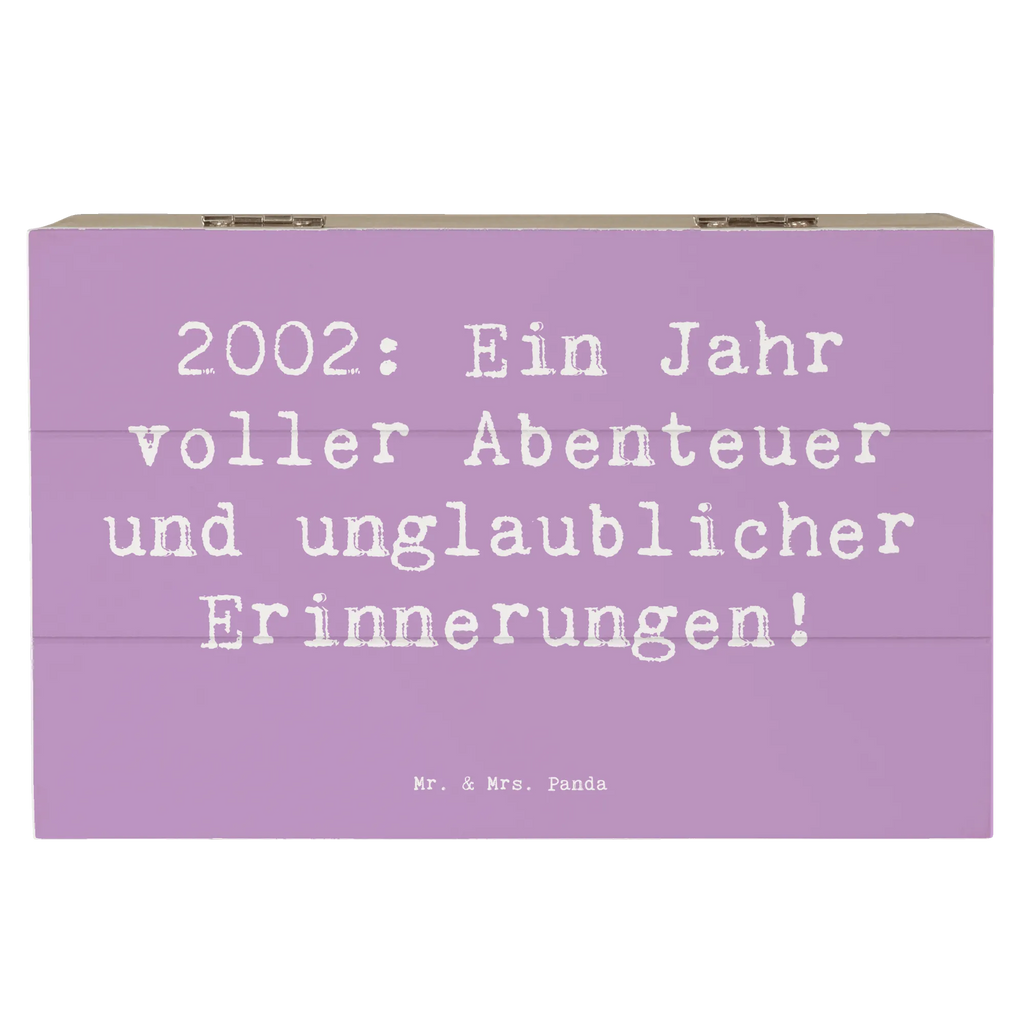 Holzkiste Spruch 2002 Geburtstag Abenteuer Kiste, Aufbewahrungsbox, Erinnerungskiste, Dekokiste, Erinnerungsbox, Geschenkdose, Schatzkiste, Geschenkbox, Holzkiste, Truhe, Schatulle, XXL, Geburtstag, Geburtstagsgeschenk, Geschenk