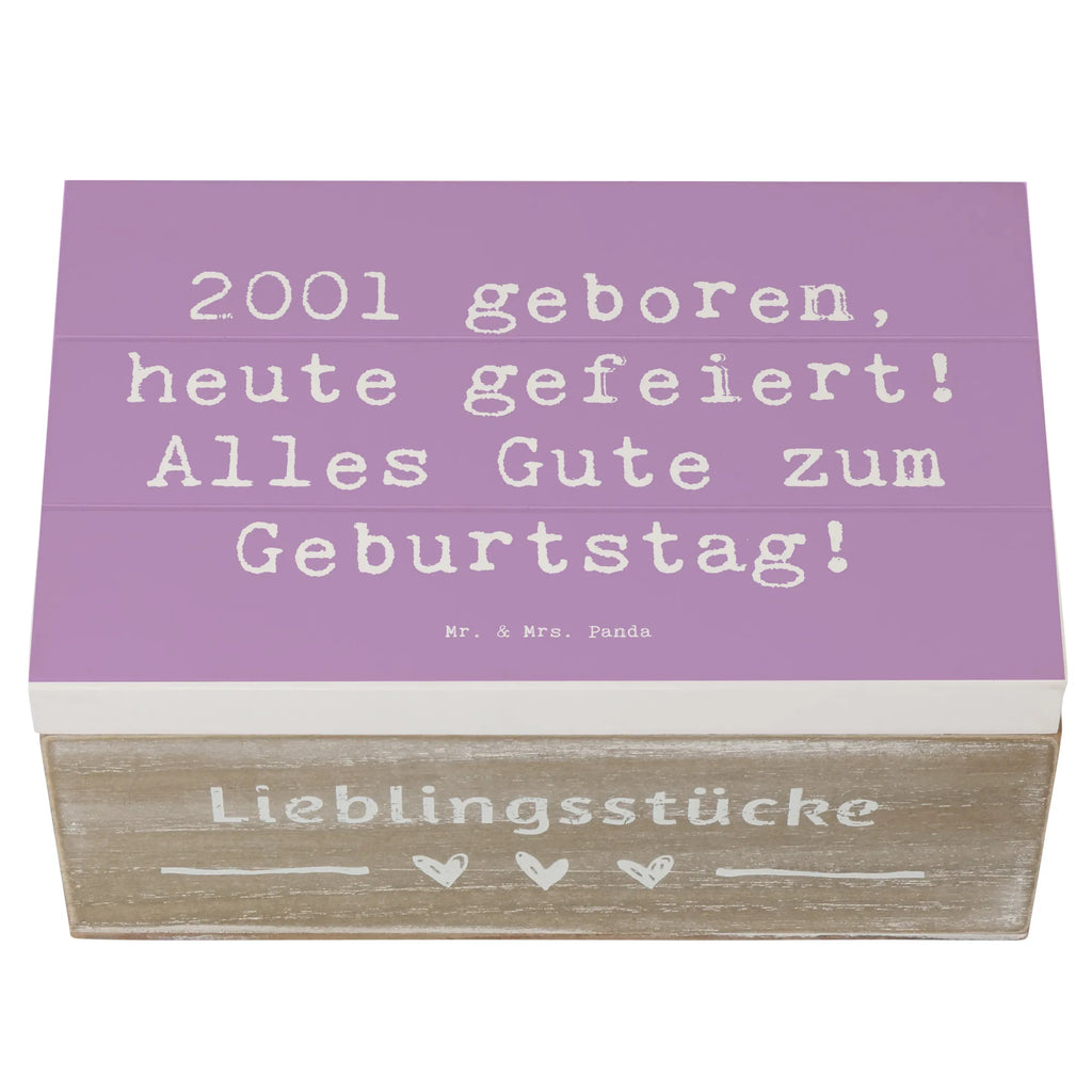 Holzkiste Spruch 2001 Geburtstag Truhe, Dekokiste, Schatulle, Aufbewahrungsbox, Holzkiste, Erinnerungskiste, Erinnerungsbox, Kiste, Geschenkdose, Geschenkbox, XXL, Schatzkiste, Geburtstag, Geburtstagsgeschenk, Geschenk