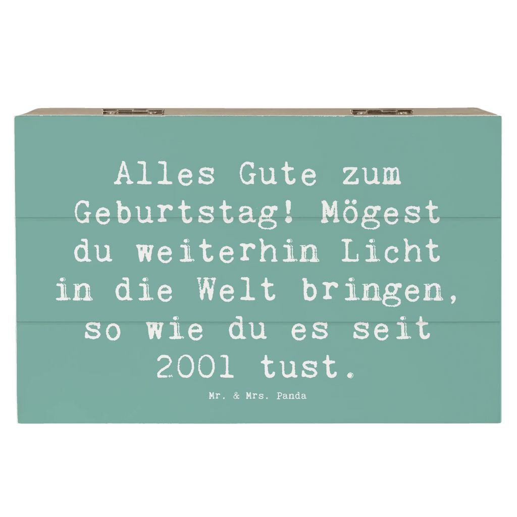 Holzkiste Spruch 2001 Geburtstag Licht Aufbewahrungsbox, Holzkiste, Erinnerungsbox, Kiste, Truhe, Geschenkbox, Erinnerungskiste, XXL, Schatulle, Schatzkiste, Geschenkdose, Dekokiste, Geburtstag, Geburtstagsgeschenk, Geschenk