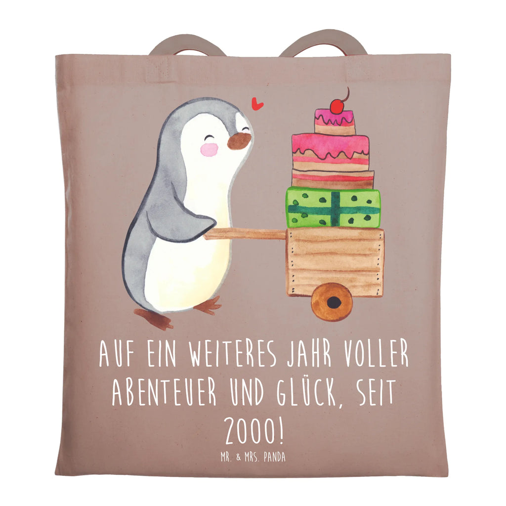Tote bag Auf ein weiteres Jahr voller Abenteuer und Glück, seit 2000! Laptoptasche, Beuteltasche, Strandtasche, Badetasche, Einkaufstasche, Stoffbeutel, Tasche, Einkaufstüte, Schultertasche, Jutetasche, Jutebeutel, Shopper, Umhängetasche, Beutel, Stofftasche, Tragetasche, Geburtstag, Geburtstagsgeschenk, Geschenk