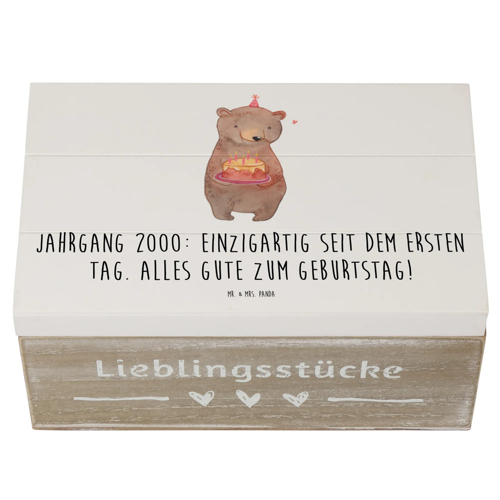 Holzkiste 2000 Geburtstag Dekokiste, Erinnerungsbox, Aufbewahrungsbox, Geschenkbox, Erinnerungskiste, Holzkiste, Schatulle, Truhe, Schatzkiste, Kiste, Geschenkdose, XXL, Geburtstag, Geburtstagsgeschenk, Geschenk
