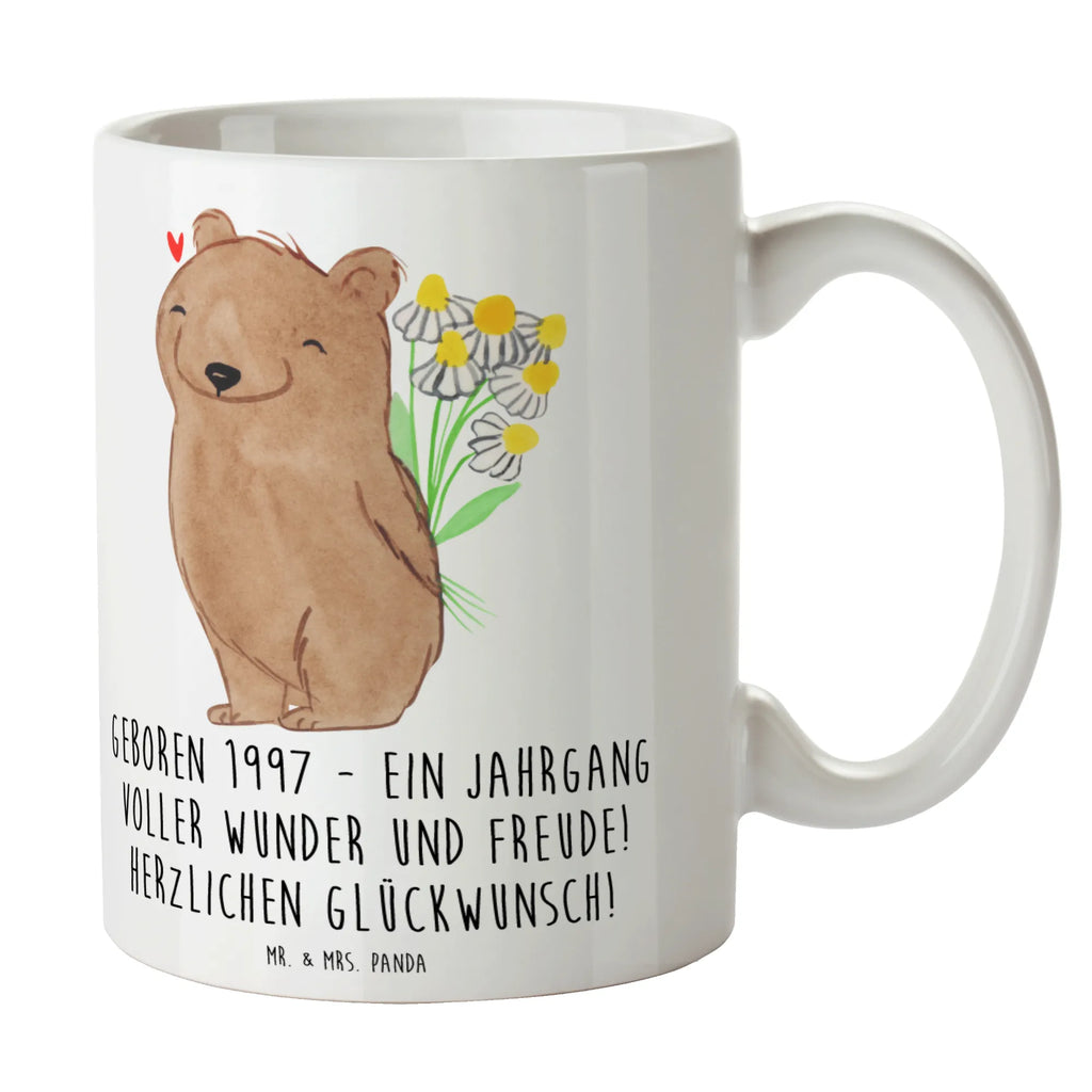Tasse 1997 Geburtstag Tasse mit Zitaten, Tasse, Geschenktasse, Bürotasse, Keramiktasse, Kaffeetasse, Teetasse, Porzellantasse, Tasse mit Motiven, Geburtstag, Geburtstagsgeschenk, Geschenk