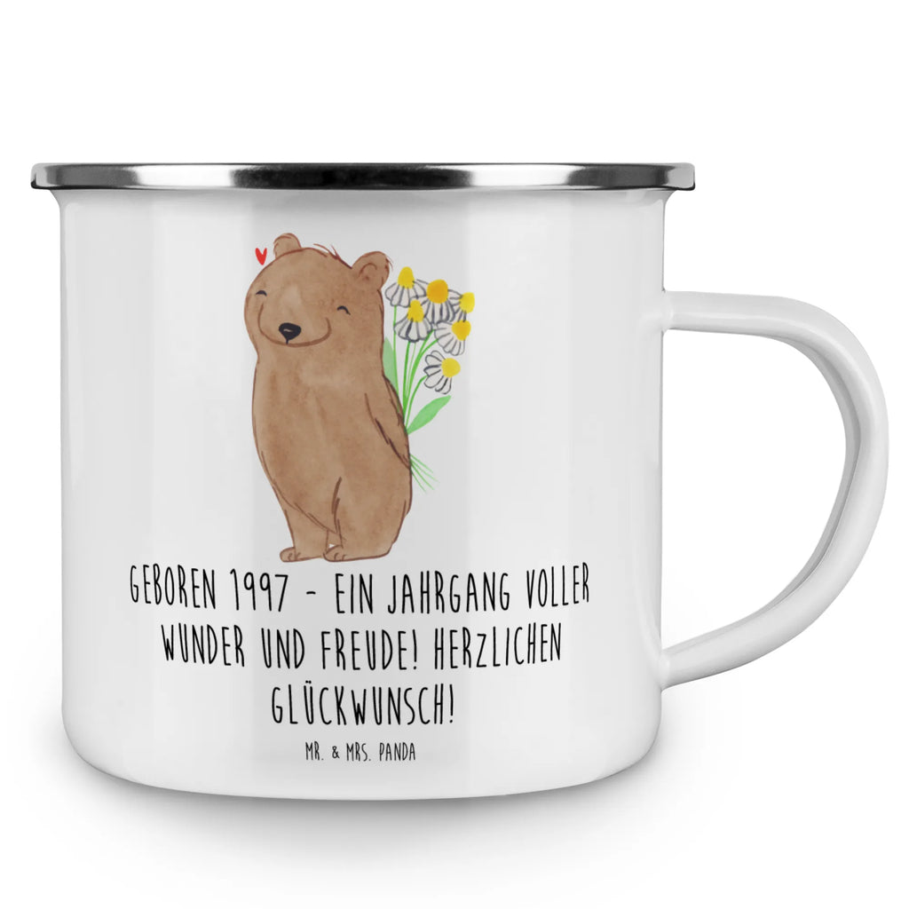 Enamel camping mug Geboren 1997 - Ein Jahrgang voller Wunder und Freude! Herzlichen Glückwunsch! Kaffee Blechtasse, Campingtasse, Blechtassen, Metalltasse, Camping Becher Edelstahl, Camping Becher, Metall Tasse, Emaille Tassen, Camping Tassen Emaille, Emaille Tasse, Camping Tassen, Emaille Trinkbecher, Emaille Becher Camping, Outdoor Tasse, Camping Tasse Emaille, Camping Tasse Metall, Campingbecher, Emaille Becher, Outdoor Becher, Tasse Camping, Campingtassen, Edelstahl Trinkbecher, Metalltasse für Camping, Blechtasse, Blechtasse Outdoor, Tasse Emaille, Emaille Tasse Camping, Emailletasse, Emaille Campingbecher, Trinkbecher, Geburtstag, Geburtstagsgeschenk, Geschenk