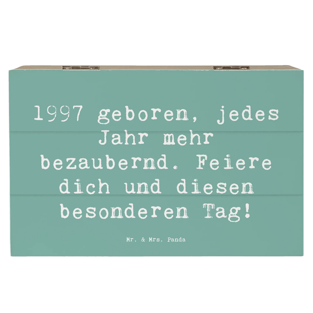 Holzkiste Spruch 1997 Geburtstag Charmant Aufbewahrungsbox, Schatzkiste, Geschenkbox, Kiste, XXL, Schatulle, Dekokiste, Geschenkdose, Erinnerungsbox, Truhe, Erinnerungskiste, Holzkiste, Geburtstag, Geburtstagsgeschenk, Geschenk