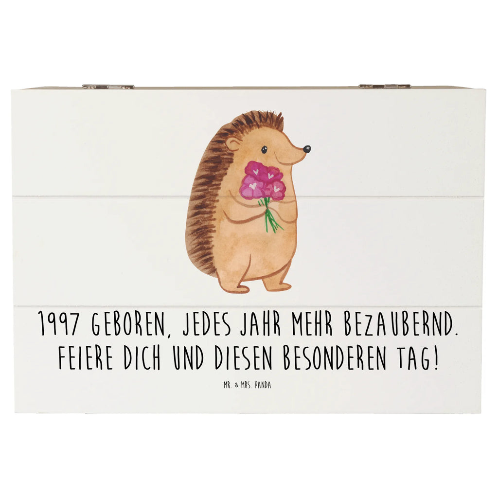 Holzkiste 1997 Geburtstag Charmant Aufbewahrungsbox, XXL, Dekokiste, Erinnerungskiste, Schatulle, Geschenkdose, Holzkiste, Kiste, Truhe, Erinnerungsbox, Schatzkiste, Geschenkbox, Geburtstag, Geburtstagsgeschenk, Geschenk