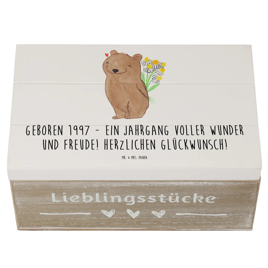 Holzkiste 1997 Geburtstag Holzkiste, Schatulle, Aufbewahrungsbox, Schatzkiste, Kiste, Erinnerungskiste, Erinnerungsbox, Dekokiste, Geschenkbox, Truhe, Geschenkdose, XXL, Geburtstag, Geburtstagsgeschenk, Geschenk