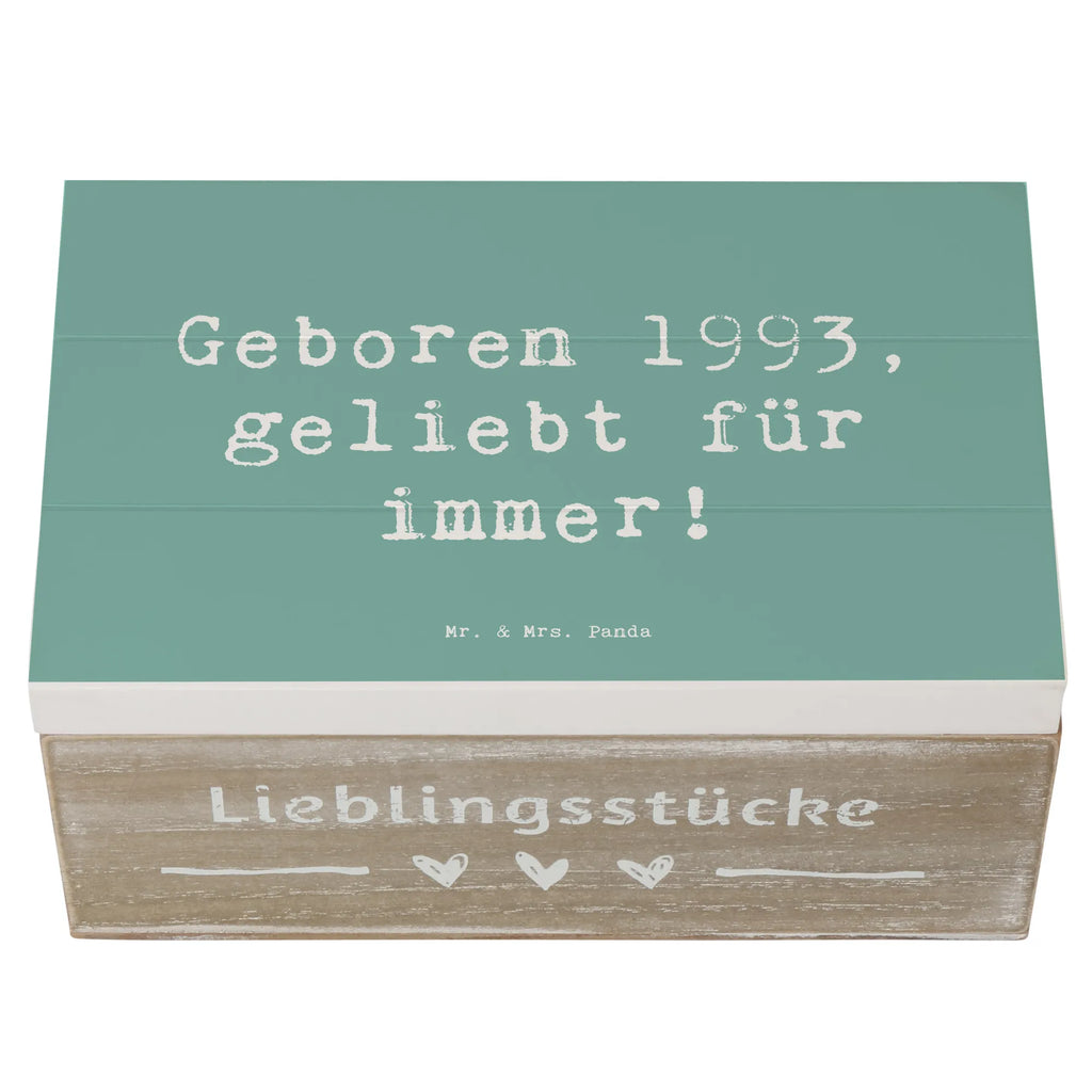 Wooden chest Saying Geboren 1993, geliebt für immer! XXL, Geschenkdose, Erinnerungskiste, Geschenkbox, Aufbewahrungsbox, Erinnerungsbox, Kiste, Schatzkiste, Truhe, Dekokiste, Schatulle, Holzkiste, Geburtstag, Geburtstagsgeschenk, Geschenk