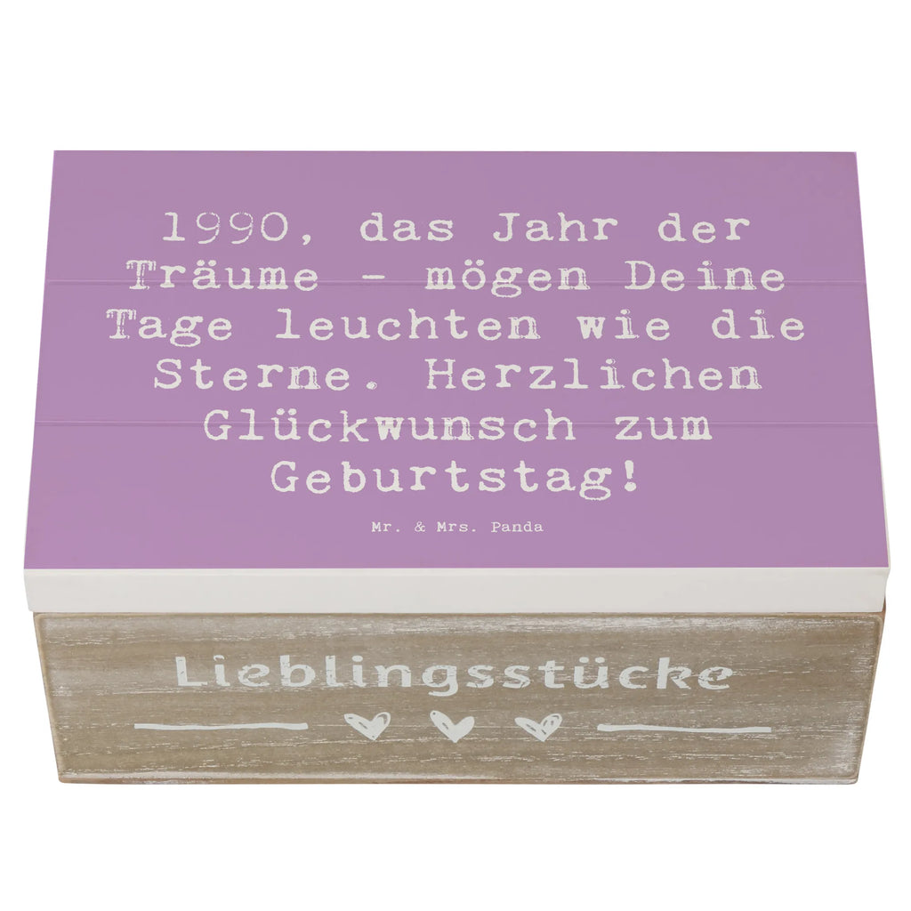Holzkiste Spruch 1990 Geburtstag Träume Schatzkiste, Erinnerungsbox, Erinnerungskiste, Geschenkbox, Kiste, Aufbewahrungsbox, XXL, Geschenkdose, Dekokiste, Holzkiste, Schatulle, Truhe, Geburtstag, Geburtstagsgeschenk, Geschenk