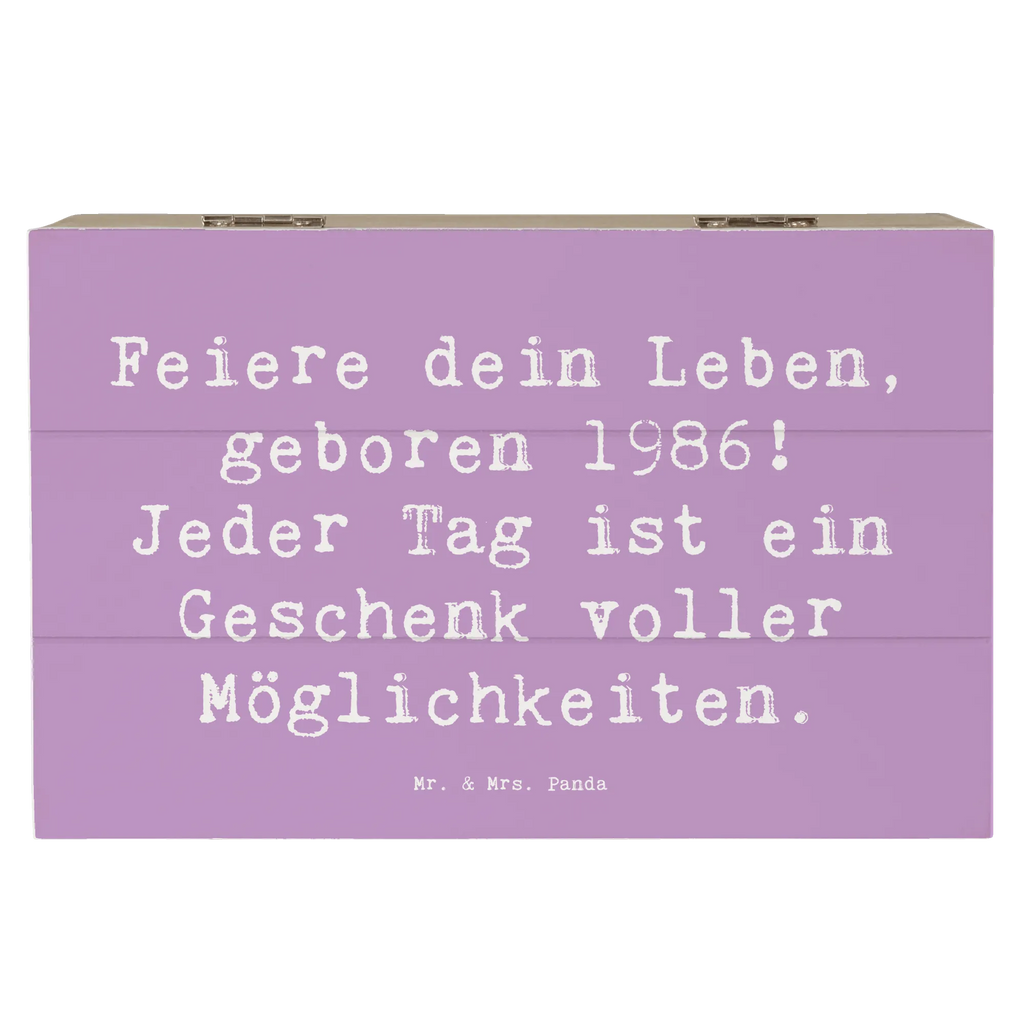 Holzkiste Spruch 1986 Geburtstag Truhe, Dekokiste, Kiste, XXL, Erinnerungsbox, Aufbewahrungsbox, Schatulle, Holzkiste, Erinnerungskiste, Geschenkbox, Geschenkdose, Schatzkiste, Geburtstag, Geburtstagsgeschenk, Geschenk