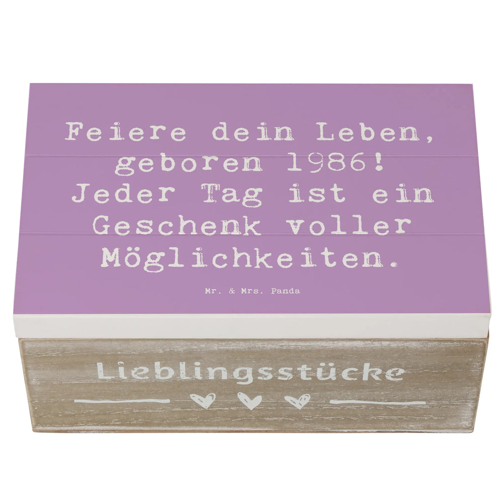 Holzkiste Spruch 1986 Geburtstag Truhe, Dekokiste, Kiste, XXL, Erinnerungsbox, Aufbewahrungsbox, Schatulle, Holzkiste, Erinnerungskiste, Geschenkbox, Geschenkdose, Schatzkiste, Geburtstag, Geburtstagsgeschenk, Geschenk