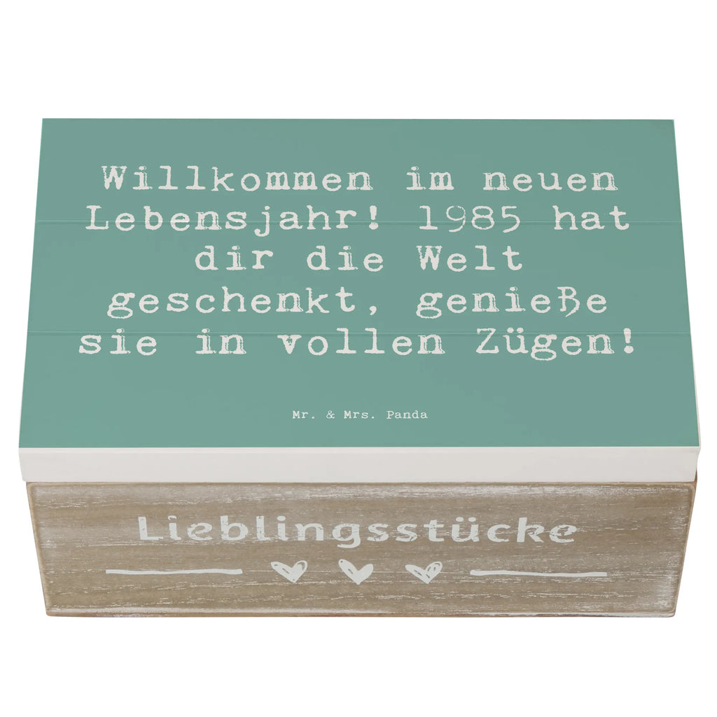 Holzkiste Spruch 1985 Geburtstag Kiste, Erinnerungskiste, Geschenkbox, Aufbewahrungsbox, Truhe, XXL, Holzkiste, Erinnerungsbox, Dekokiste, Schatulle, Schatzkiste, Geschenkdose, Geburtstag, Geburtstagsgeschenk, Geschenk