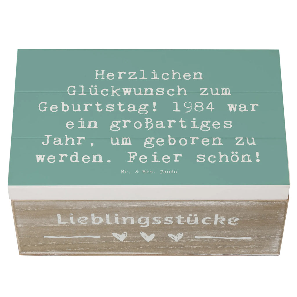 Holzkiste Spruch 1984 Geburtstag Schatzkiste, Geschenkdose, Truhe, Erinnerungskiste, Erinnerungsbox, Schatulle, XXL, Holzkiste, Dekokiste, Aufbewahrungsbox, Geschenkbox, Kiste, Geburtstag, Geburtstagsgeschenk, Geschenk