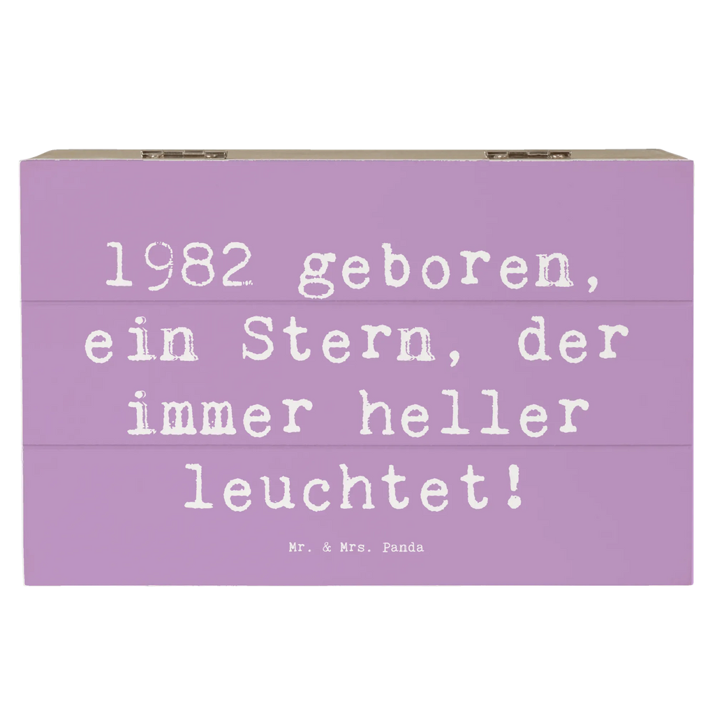 Holzkiste Spruch 1982 Geburtstag Stern Dekokiste, Erinnerungskiste, Schatzkiste, XXL, Truhe, Schatulle, Holzkiste, Kiste, Geschenkdose, Geschenkbox, Erinnerungsbox, Aufbewahrungsbox, Geburtstag, Geburtstagsgeschenk, Geschenk