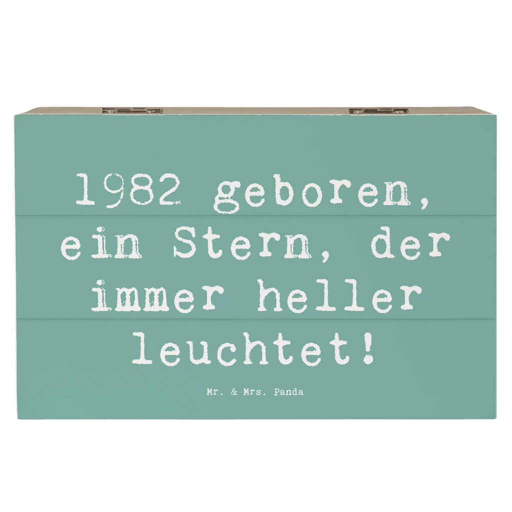 Holzkiste Spruch 1982 Geburtstag Stern Dekokiste, Erinnerungskiste, Schatzkiste, XXL, Truhe, Schatulle, Holzkiste, Kiste, Geschenkdose, Geschenkbox, Erinnerungsbox, Aufbewahrungsbox, Geburtstag, Geburtstagsgeschenk, Geschenk