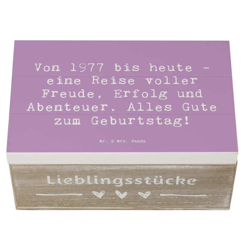 Holzkiste Spruch 1977 Geburtstag Kiste, Holzkiste, Dekokiste, Aufbewahrungsbox, Schatzkiste, XXL, Erinnerungsbox, Truhe, Geschenkdose, Geschenkbox, Schatulle, Erinnerungskiste, Geburtstag, Geburtstagsgeschenk, Geschenk