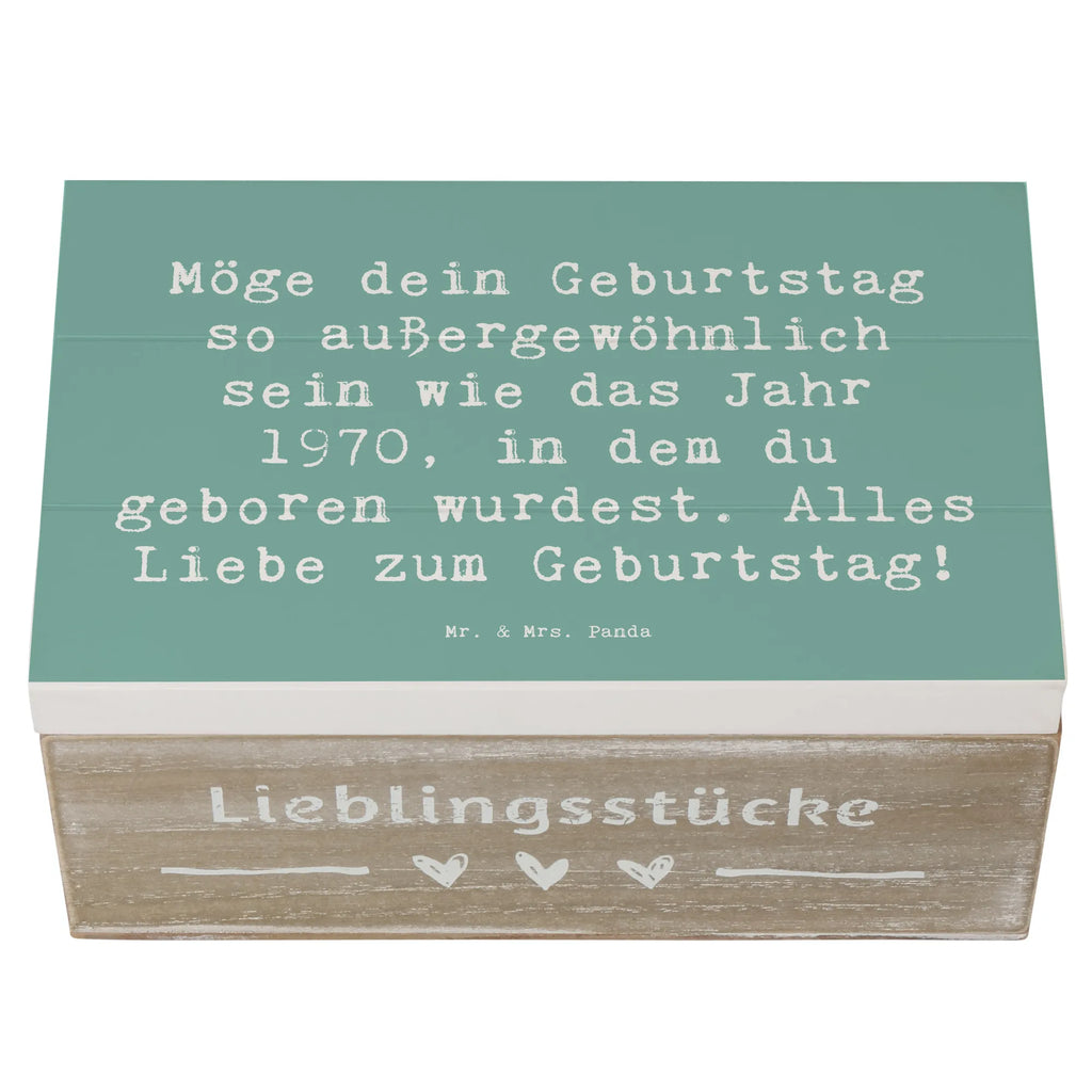 Holzkiste Spruch 1970 Geburtstag Erinnerungsbox, Erinnerungskiste, Truhe, Dekokiste, XXL, Kiste, Schatulle, Aufbewahrungsbox, Geschenkdose, Schatzkiste, Geschenkbox, Holzkiste, Geburtstag, Geburtstagsgeschenk, Geschenk
