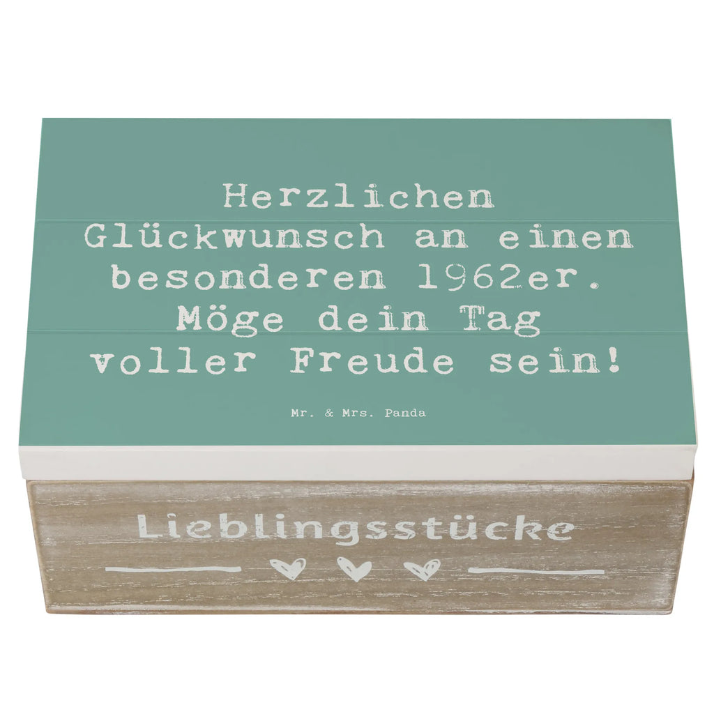 Holzkiste Spruch 1962 Geburtstag Geschenkbox, Geschenkdose, XXL, Erinnerungskiste, Erinnerungsbox, Kiste, Dekokiste, Truhe, Schatulle, Holzkiste, Aufbewahrungsbox, Schatzkiste, Geburtstag, Geburtstagsgeschenk, Geschenk