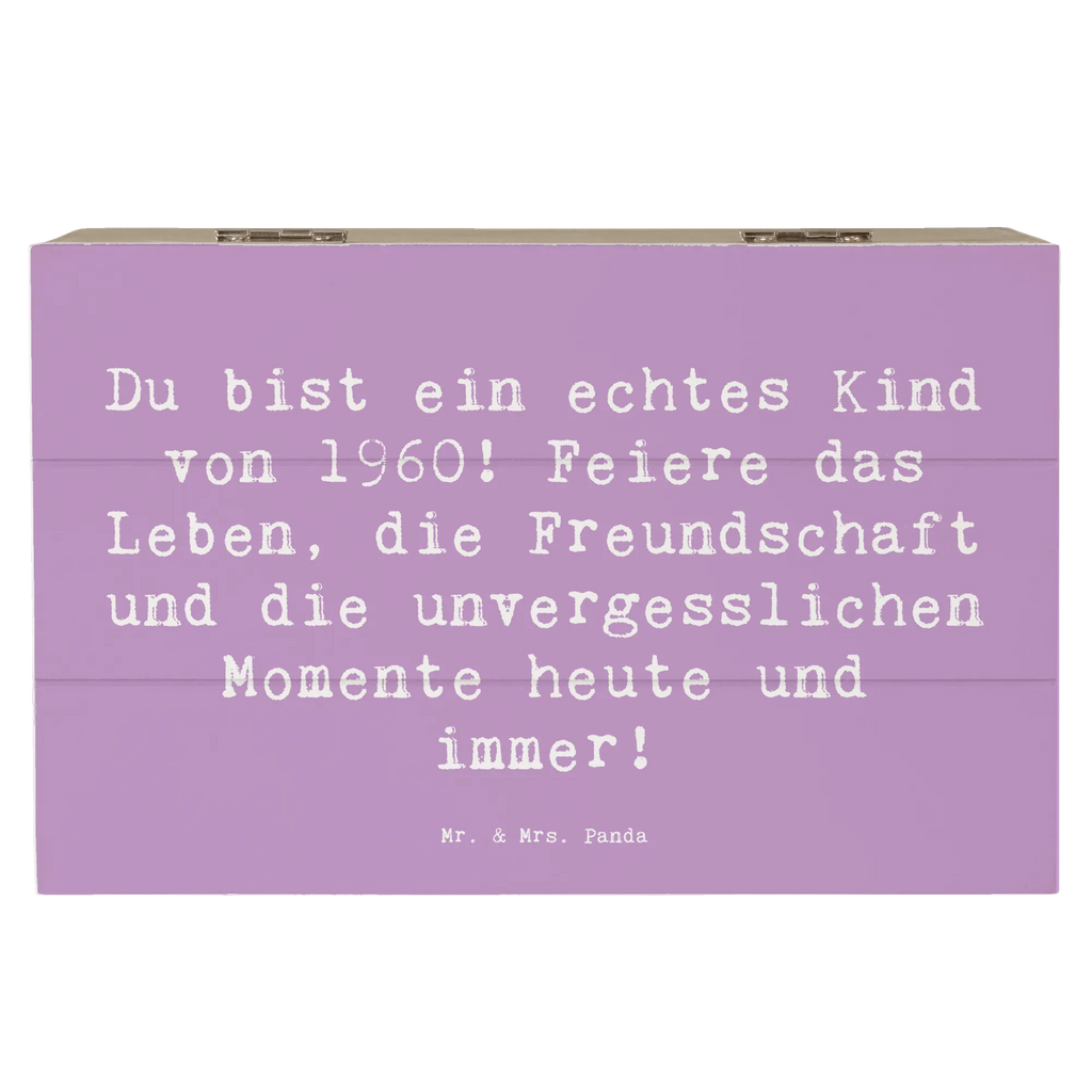 Holzkiste Spruch 1960 Geburtstag Kind Aufbewahrungsbox, Truhe, Schatulle, Holzkiste, XXL, Erinnerungskiste, Dekokiste, Geschenkbox, Erinnerungsbox, Schatzkiste, Kiste, Geschenkdose, Geburtstag, Geburtstagsgeschenk, Geschenk