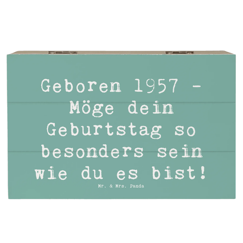 Holzkiste Spruch 1957 Geburtstag XXL, Truhe, Aufbewahrungsbox, Holzkiste, Erinnerungskiste, Geschenkdose, Kiste, Erinnerungsbox, Geschenkbox, Dekokiste, Schatzkiste, Schatulle, Geburtstag, Geburtstagsgeschenk, Geschenk