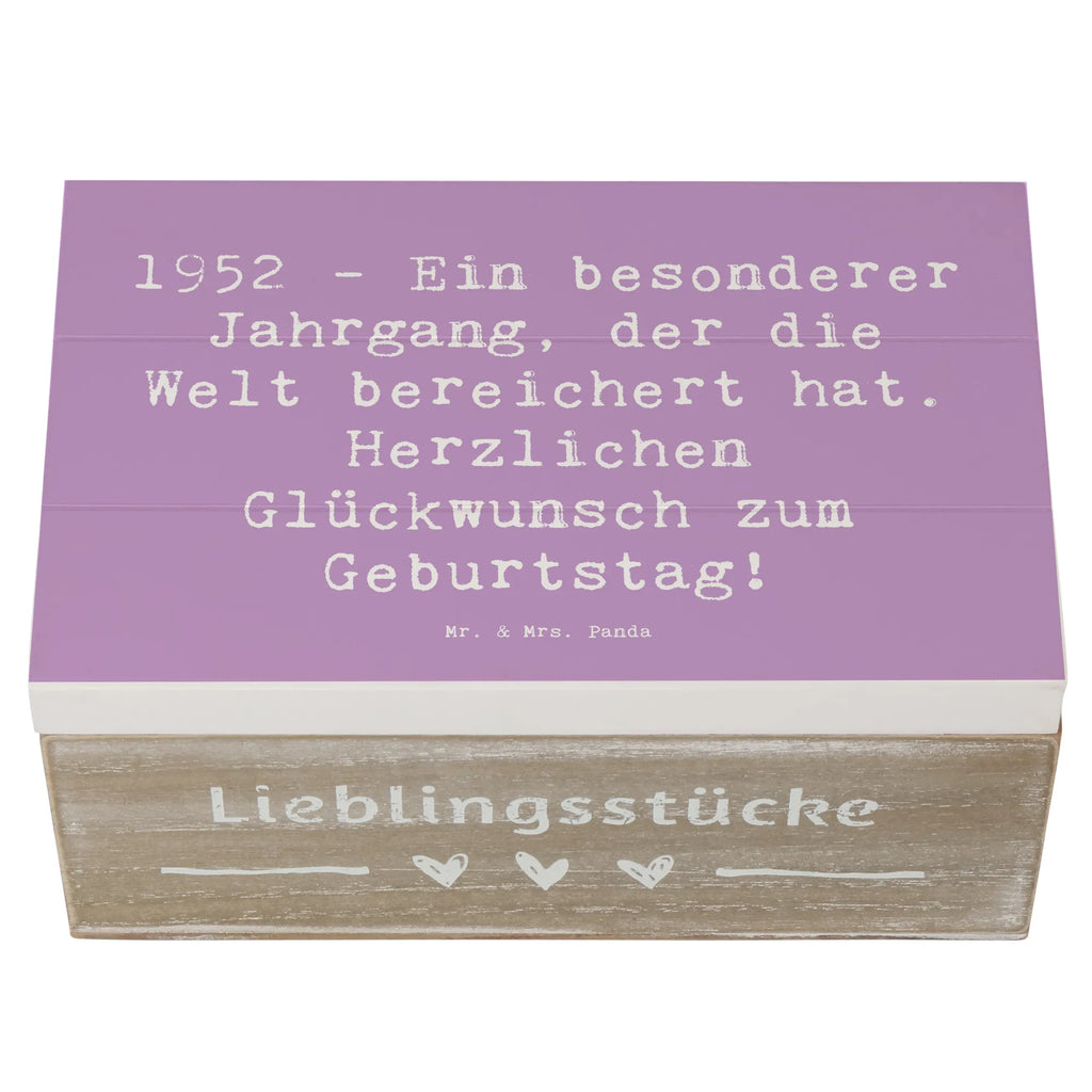 Holzkiste Spruch 1952 Geburtstag Erinnerungskiste, Holzkiste, Geschenkbox, Schatzkiste, Geschenkdose, Erinnerungsbox, Kiste, Truhe, Dekokiste, Schatulle, Aufbewahrungsbox, XXL, Geburtstag, Geburtstagsgeschenk, Geschenk