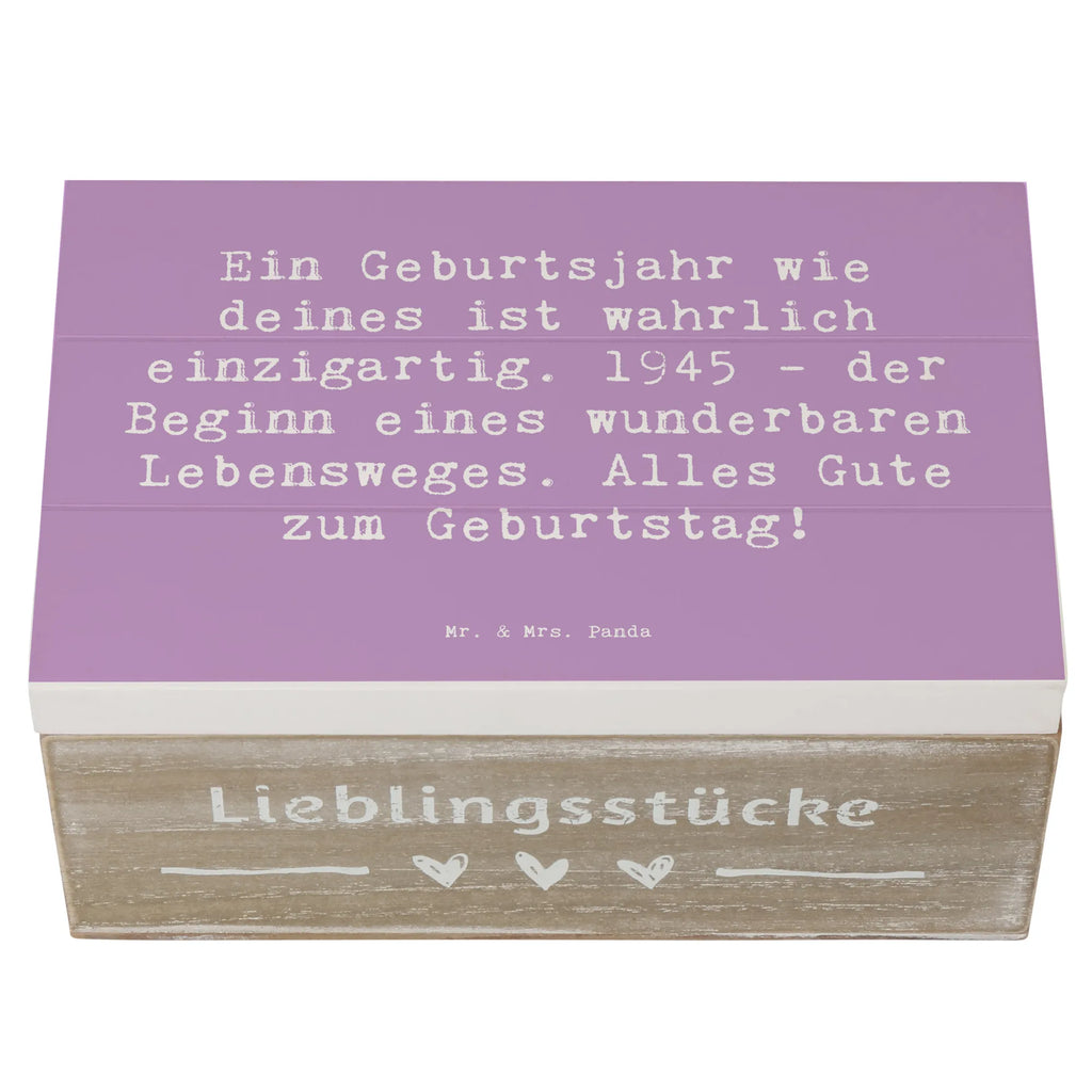 Wooden chest Saying Ein Geburtsjahr wie deines ist wahrlich einzigartig. 1945 - der Beginn eines wunderbaren Lebensweges. Alles Gute zum Geburtstag! holzschatulle, aufbewahrungstruhe, kiste holz, Box aus Holz, aufbewahrungsboxen, box holz, Holz Aufbewahrungsbox, Aufbewahrungsbox aus Holz, Holztruhe, holzkästchen, Aufbewahrungsbox, holztruhen, Holzboxen, Aufbewahrungsbox Holz, Holzkiste, Aufbewahrungskiste, Holzbox, aufbewahrungskisten, holzschachtel, Holzkiste mit Deckel, aufbewahrungskiste mit deckel, truhe holz, Holzbox mit Deckel, Holzkisten, Schatulle, Geburtstag, Geburtstagsgeschenk, Geschenk
