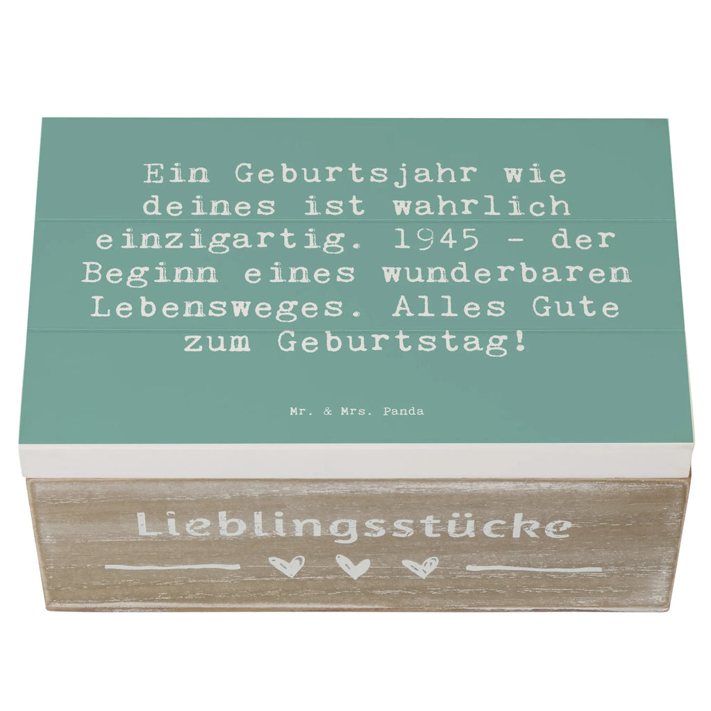 Wooden chest Saying Ein Geburtsjahr wie deines ist wahrlich einzigartig. 1945 - der Beginn eines wunderbaren Lebensweges. Alles Gute zum Geburtstag! holzschatulle, aufbewahrungstruhe, kiste holz, Box aus Holz, aufbewahrungsboxen, box holz, Holz Aufbewahrungsbox, Aufbewahrungsbox aus Holz, Holztruhe, holzkästchen, Aufbewahrungsbox, holztruhen, Holzboxen, Aufbewahrungsbox Holz, Holzkiste, Aufbewahrungskiste, Holzbox, aufbewahrungskisten, holzschachtel, Holzkiste mit Deckel, aufbewahrungskiste mit deckel, truhe holz, Holzbox mit Deckel, Holzkisten, Schatulle, Geburtstag, Geburtstagsgeschenk, Geschenk