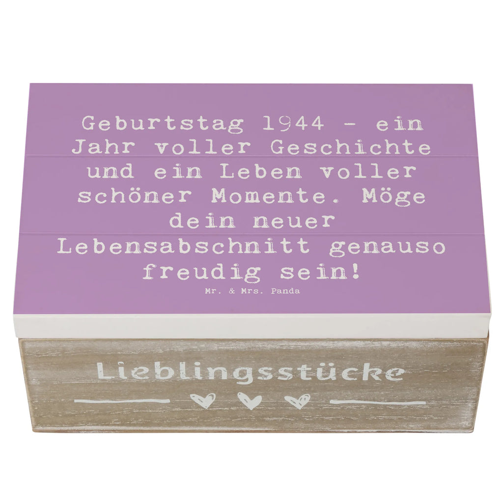Holzkiste Spruch 1944 Geburtstag Kiste, Schatzkiste, Geschenkbox, XXL, Truhe, Aufbewahrungsbox, Geschenkdose, Erinnerungskiste, Erinnerungsbox, Holzkiste, Schatulle, Dekokiste, Geburtstag, Geburtstagsgeschenk, Geschenk