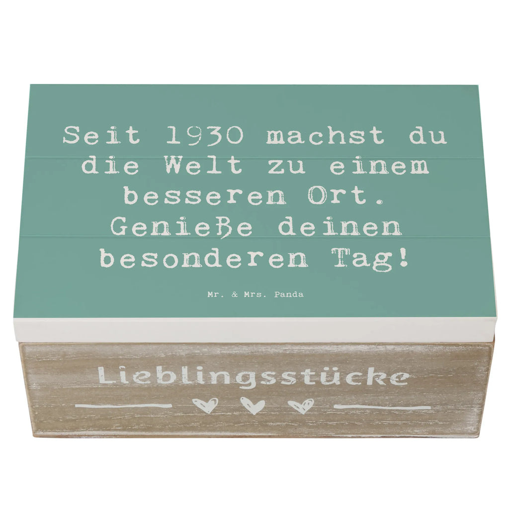 Holzkiste Spruch 1930 Geburtstag Geschenkdose, Dekokiste, Schatzkiste, Truhe, Holzkiste, Erinnerungsbox, Erinnerungskiste, XXL, Geschenkbox, Kiste, Schatulle, Aufbewahrungsbox, Geburtstag, Geburtstagsgeschenk, Geschenk
