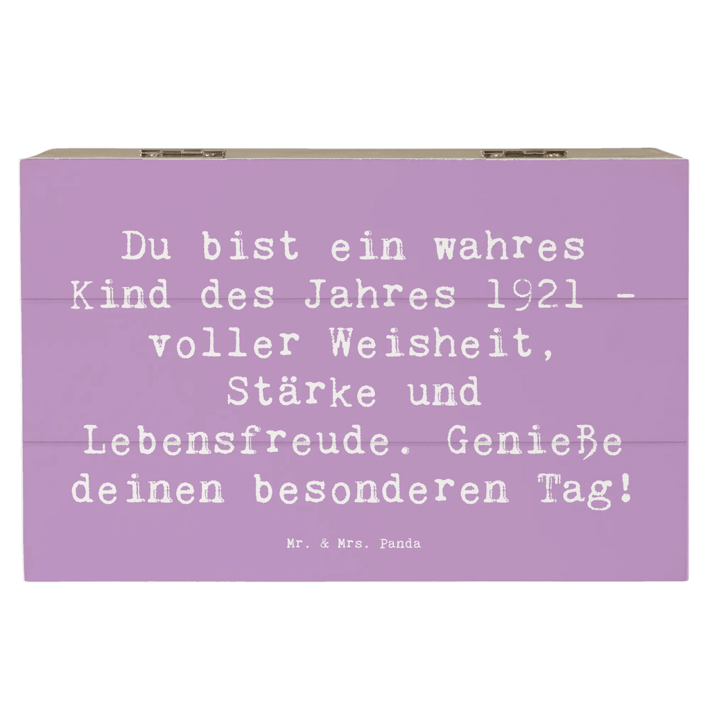 Holzkiste Spruch Du bist ein wahres Kind des Jahres 1921 - voller Weisheit, Stärke und Lebensfreude. Genieße deinen besonderen Tag! Geschenkbox, Holzkiste, Kiste, Geschenkdose, Schatzkiste, Dekokiste, Aufbewahrungsbox, Erinnerungsbox, Schatulle, XXL, Truhe, Erinnerungskiste, Geburtstag, Geburtstagsgeschenk, Geschenk