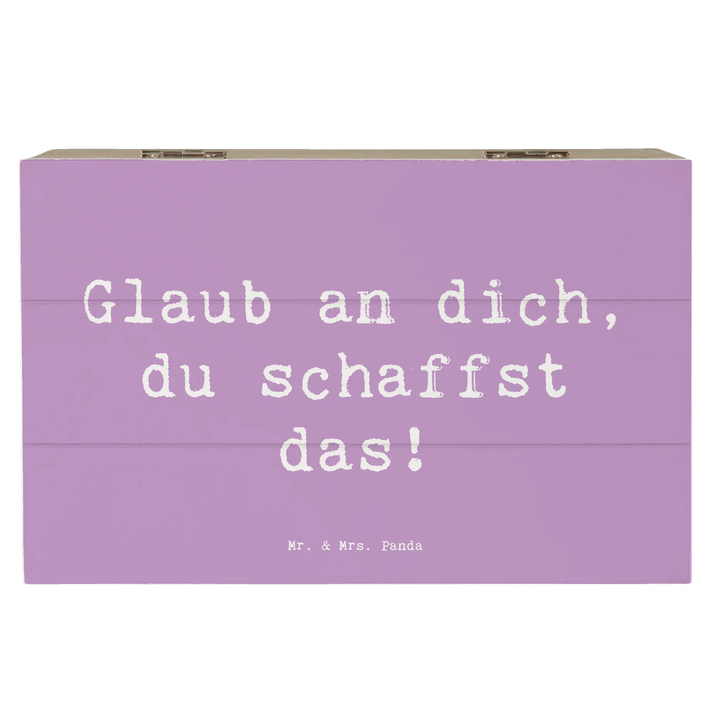 Holzkiste Spruch Schulanfang Glaube Geschenkbox, Kiste, XXL, Dekokiste, Geschenkdose, Schatulle, Truhe, Erinnerungskiste, Aufbewahrungsbox, Schatzkiste, Erinnerungsbox, Holzkiste